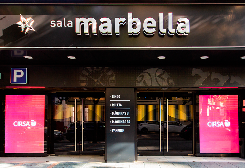 Fachada Sala Marbella